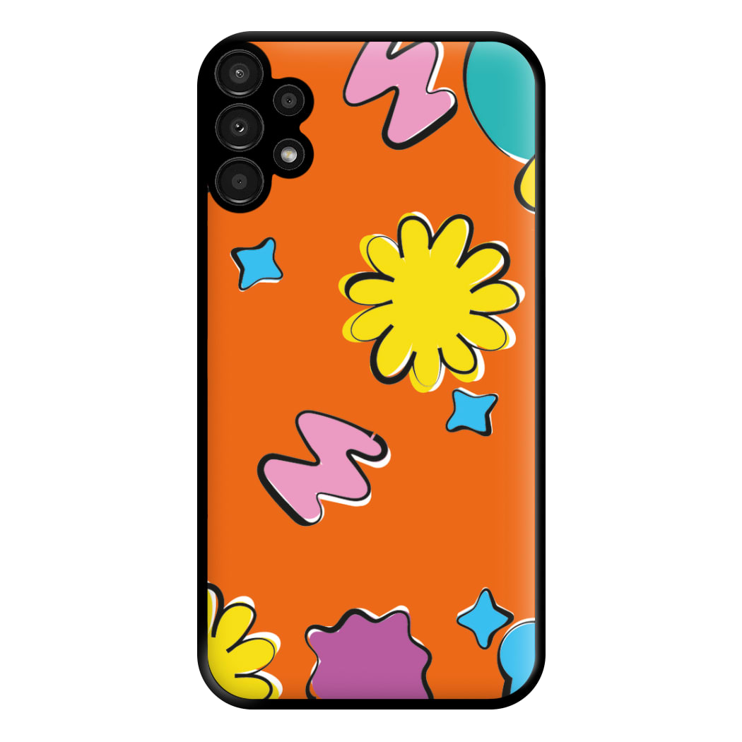 K-Pop Band Flowers Patterns Phone Case for Galaxy A13