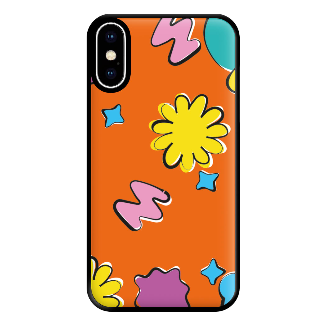 K-Pop Band Flowers Patterns Phone Case for iPhone XS Max