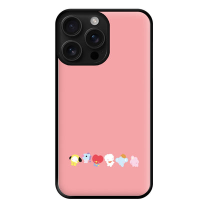 BT21 - K Pop Phone Case for iPhone 16 Pro Max