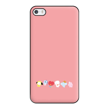 BT21 - K Pop Phone Case for iPhone 5 / 5s / SE 2016