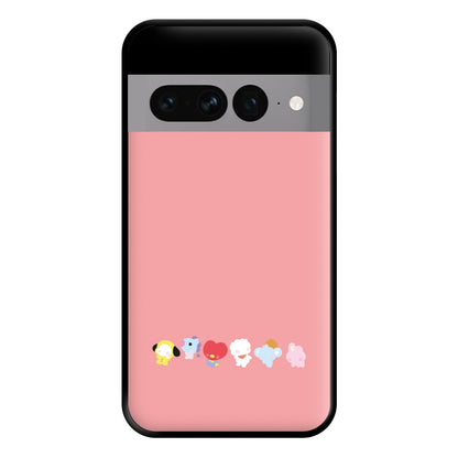 BT21 - K Pop Phone Case for Google Pixel 7 Pro