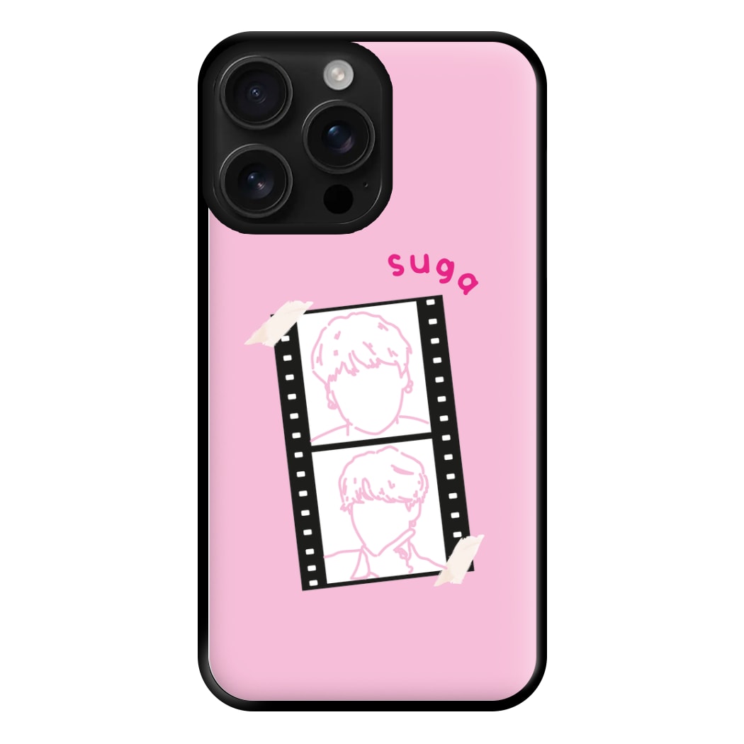 Suga - K Pop Phone Case for iPhone 16 Pro Max