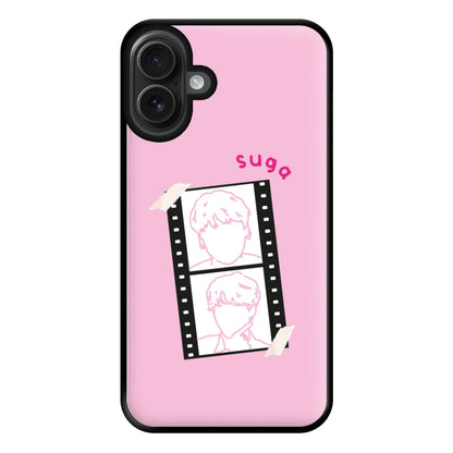 Suga - K Pop Phone Case for iPhone 16 Plus