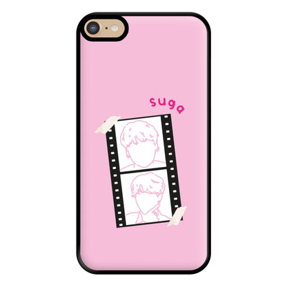 Suga - K Pop Phone Case for iPhone 6 Plus / 7 Plus / 8 Plus