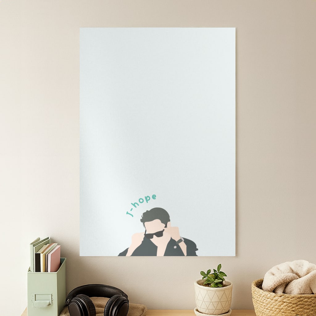 J-Hope Glasses - K Pop Poster