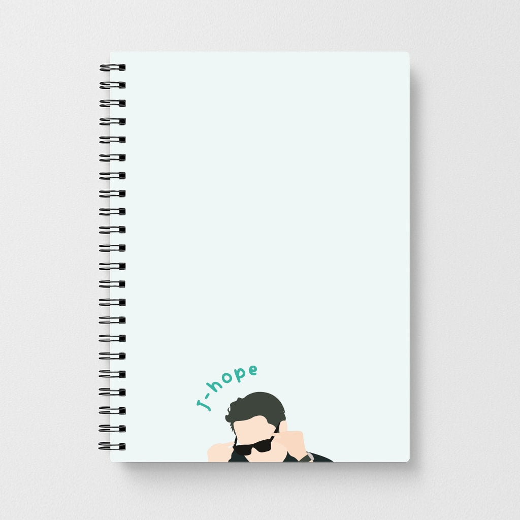 J-Hope Glasses - K Pop Notebook