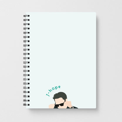 J-Hope Glasses - K Pop Notebook