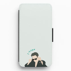 J-Hope Glasses - K Pop Flip / Wallet Phone Case