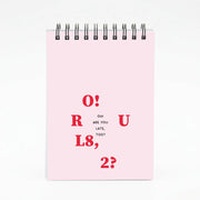 O R U L8 2 - K Pop Notebook 4