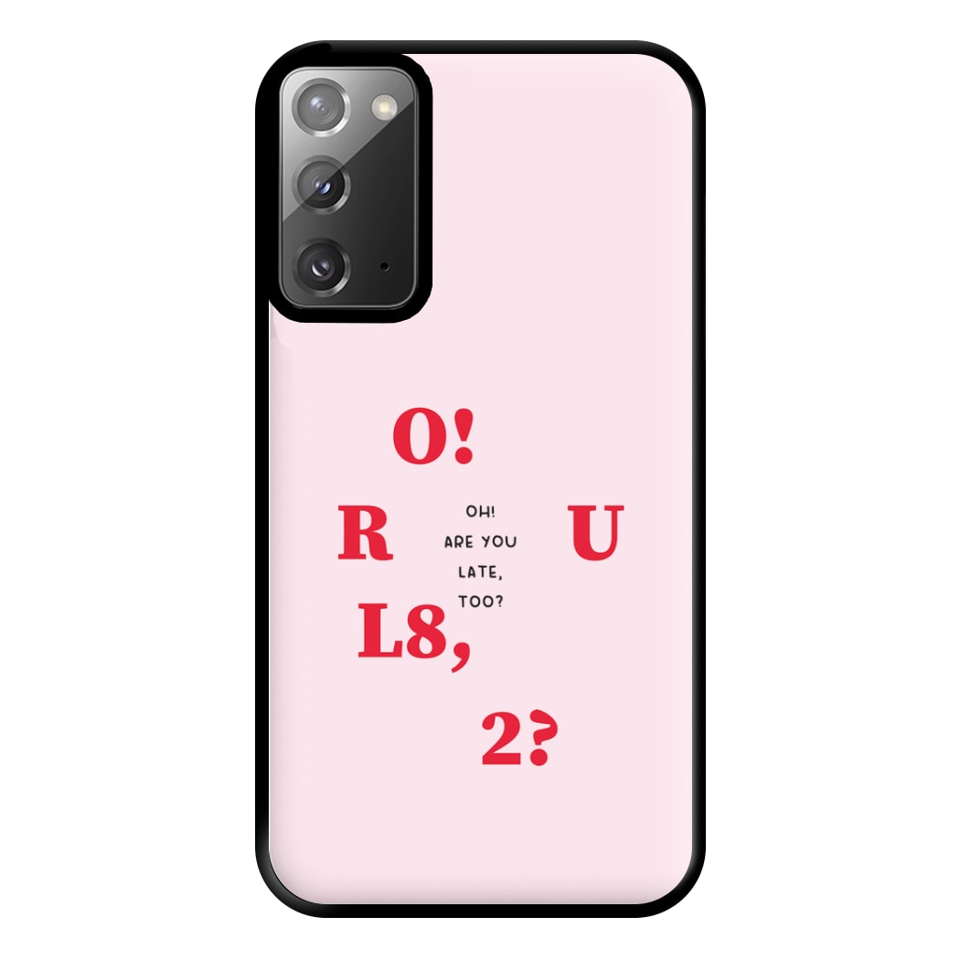 O R U L8 2 - K Pop Phone Case for Galaxy Note 20 Ultra