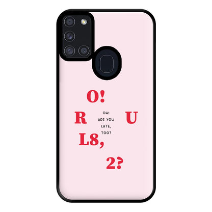 O R U L8 2 - K Pop Phone Case for Galaxy A21s