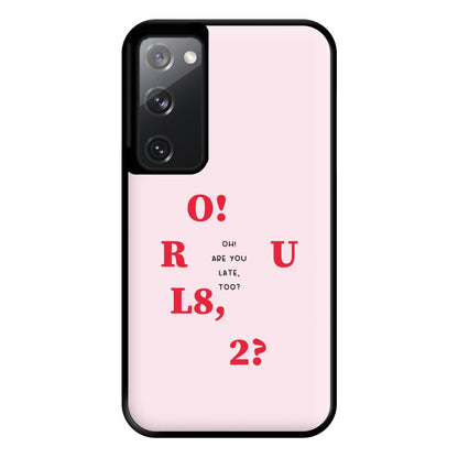 O R U L8 2 - K Pop Phone Case for Galaxy S20FE