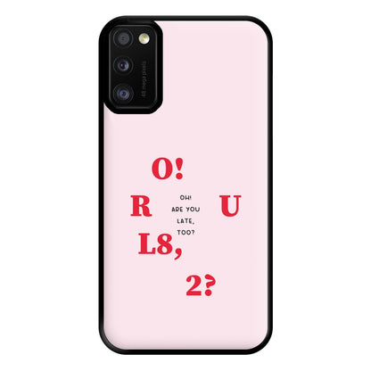 O R U L8 2 - K Pop Phone Case for Galaxy A41