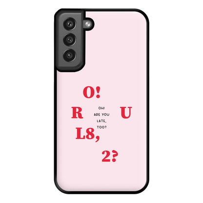 O R U L8 2 - K Pop Phone Case for Galaxy S21FE