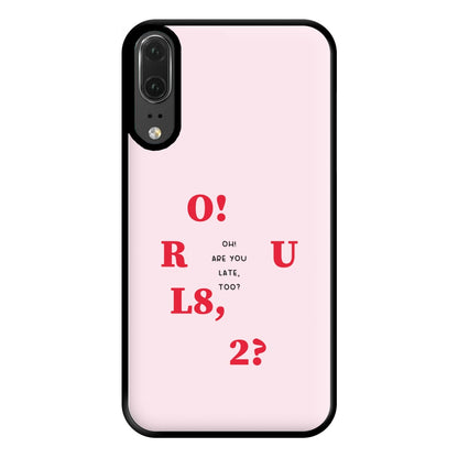 O R U L8 2 - K Pop Phone Case for Huawei P20