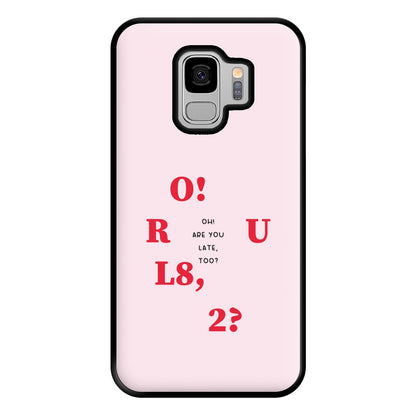 O R U L8 2 - K Pop Phone Case for Galaxy S9 Plus