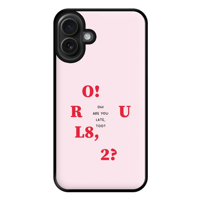 O R U L8 2 - K Pop Phone Case for iPhone 16 Plus