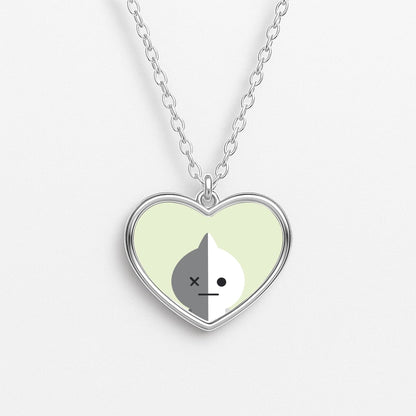 Van 21 - K Pop Heart Necklace
