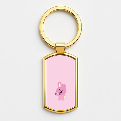 Cooky 21 - K Pop Gold Keyring