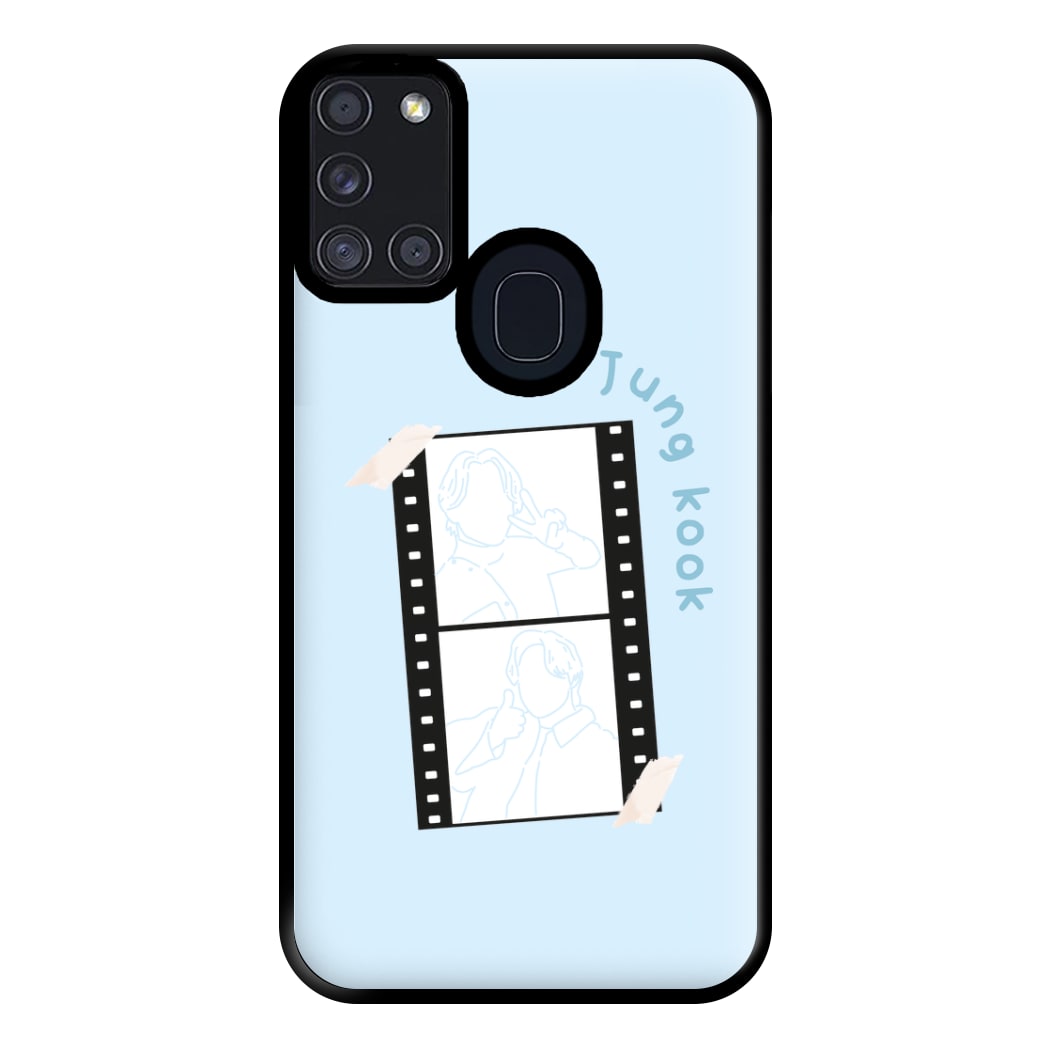 Jung Kook - K Pop Phone Case for Galaxy A21s