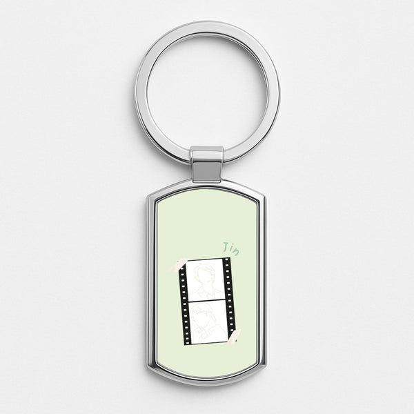 Jin - BTS Silver Keyring