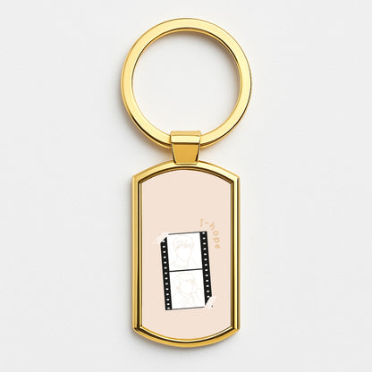 J-Hope - BTS Gold Keyring