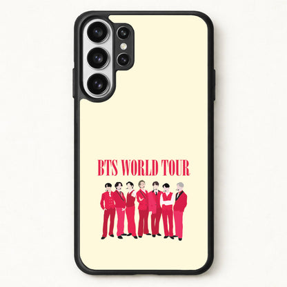 K-Pop Band World Tour 2026 Phone Case for Galaxy S26 Ultra