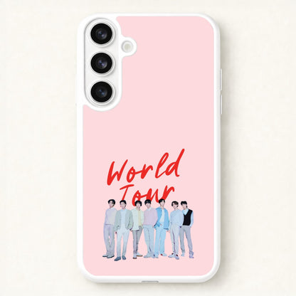 K-Pop Band Pastel Tour Phone Case for Galaxy S26
