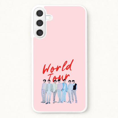 K-Pop Band Pastel Tour Phone Case for Galaxy A57