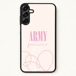 Army Forever Pink Phone Case for Galaxy A37