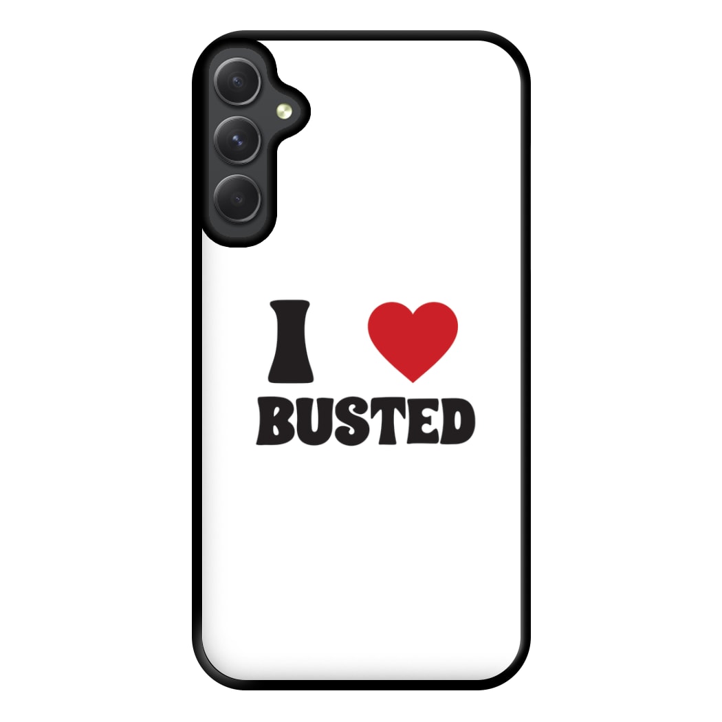 I Love Bust Band - Bust Band Phone Case for Galaxy A34