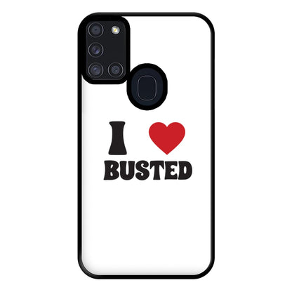 I Love Bust Band - Bust Band Phone Case for Galaxy A21s