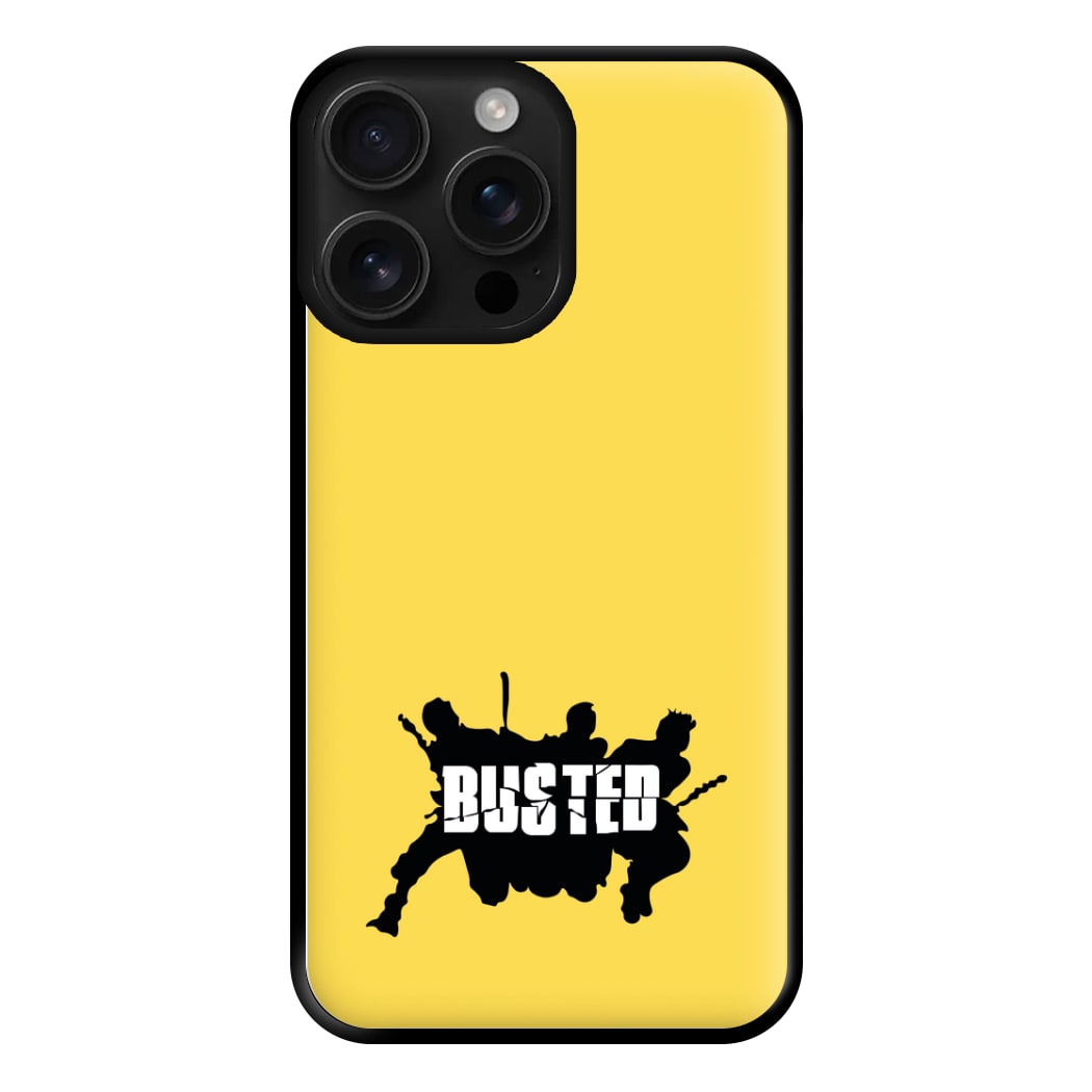 Splatter Text - Bust Band Phone Case