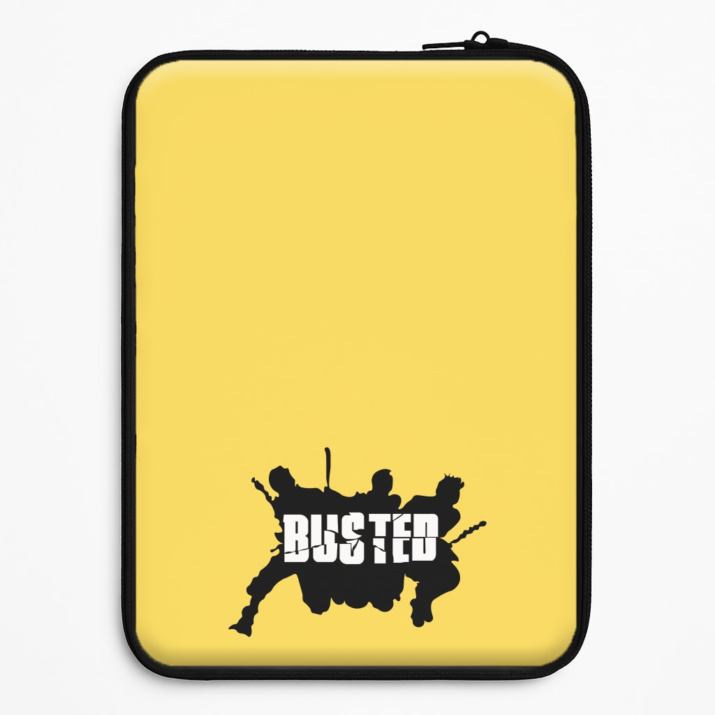 Splatter Text - Bust Band Universal Laptop Sleeve