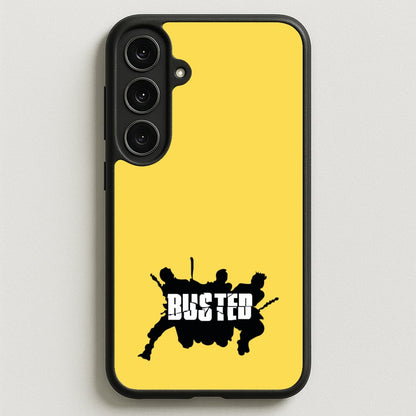 Splatter Text - Bust Band Phone Case for Galaxy S25FE