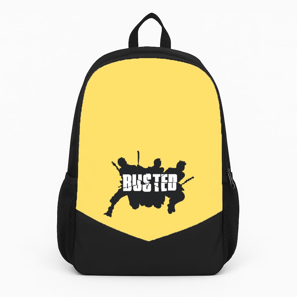 Splatter Text - Bust Band Backpack