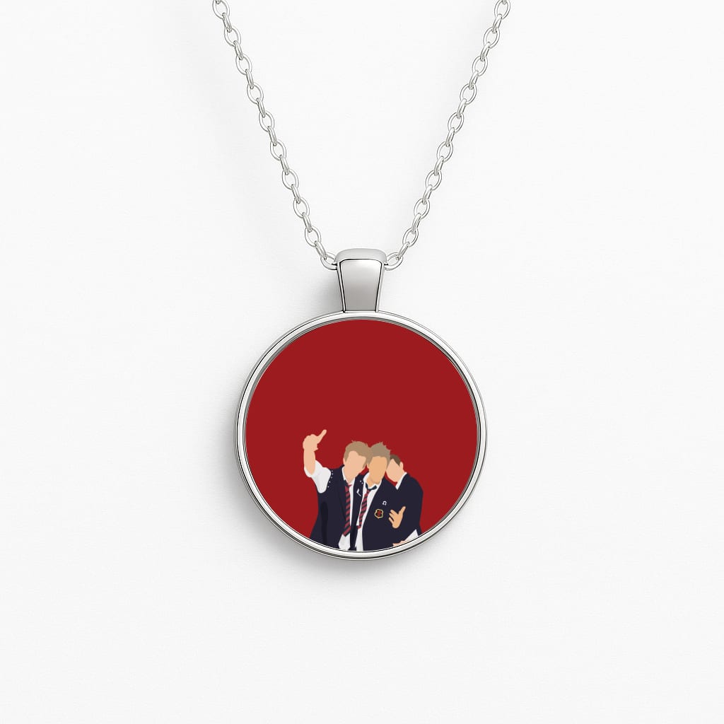 School Clothes - Bust Band Circle Necklace