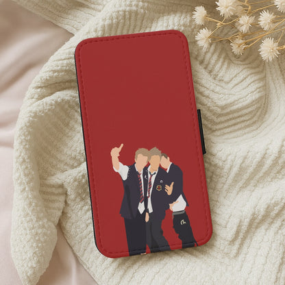 School Clothes - Bust Band Wallet Phone Case