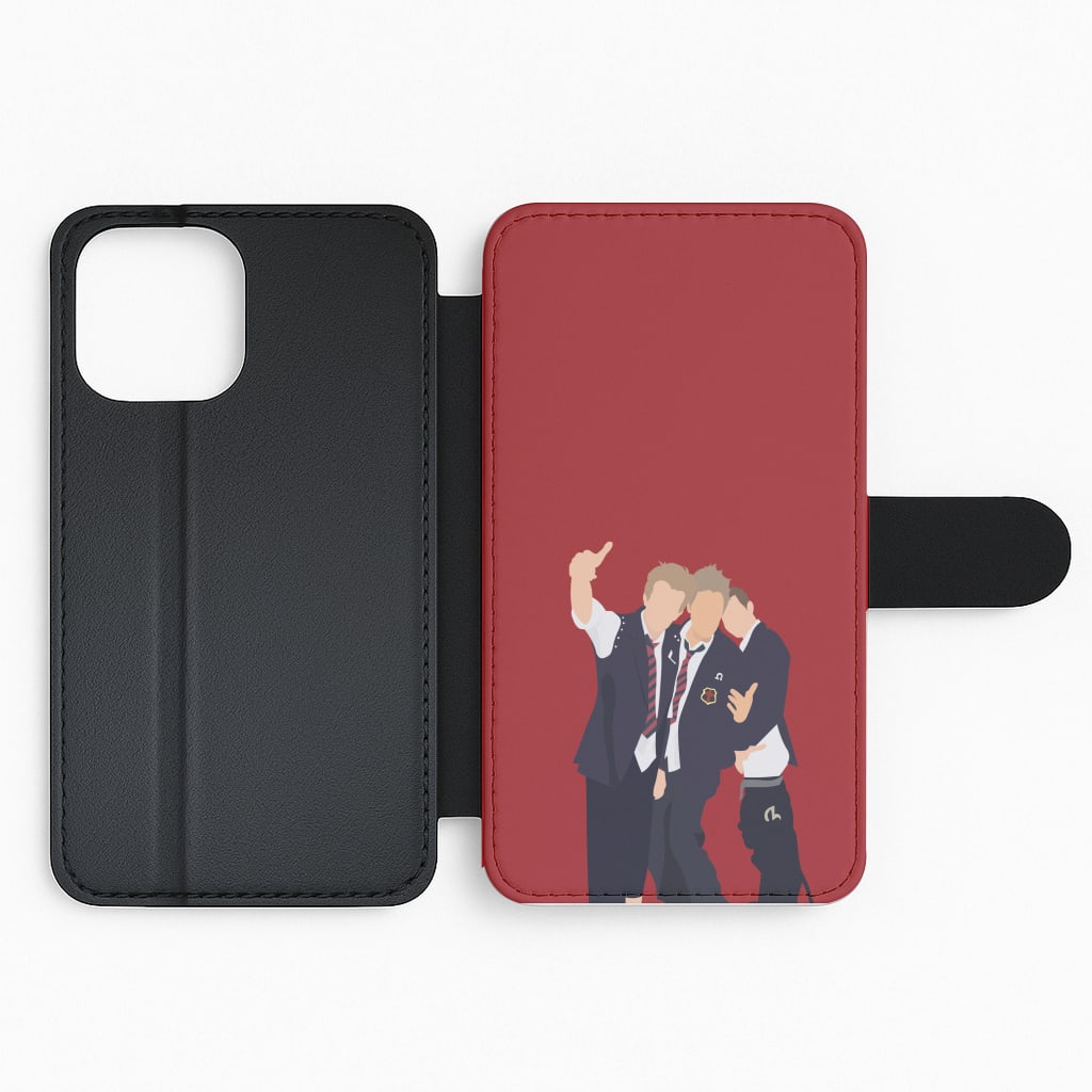 School Clothes - Bust Band Flip Phone Case