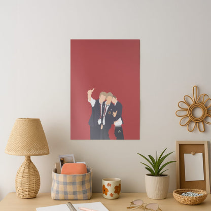 School Clothes - Bust Band Art Print