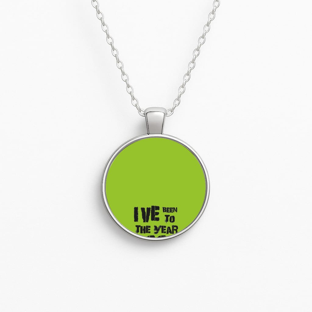 I've Been To The Year 3000 - Bust Band Circle Necklace