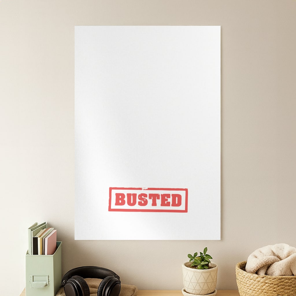 Band Logo - Bust Band Poster