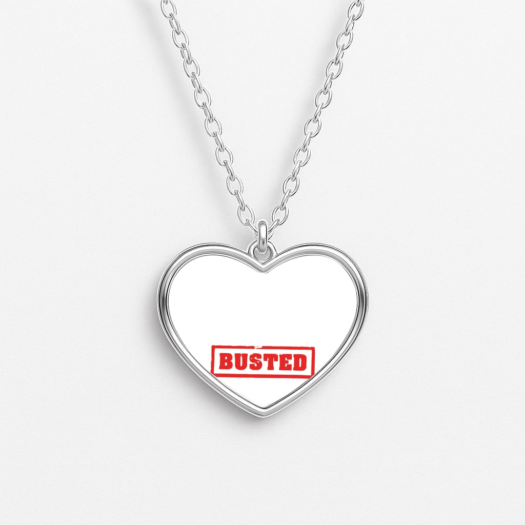 Band Logo - Bust Band Necklace