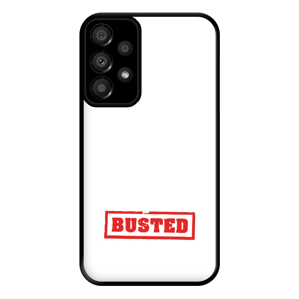 Band Logo - Bust Band Phone Case for Galaxy A33