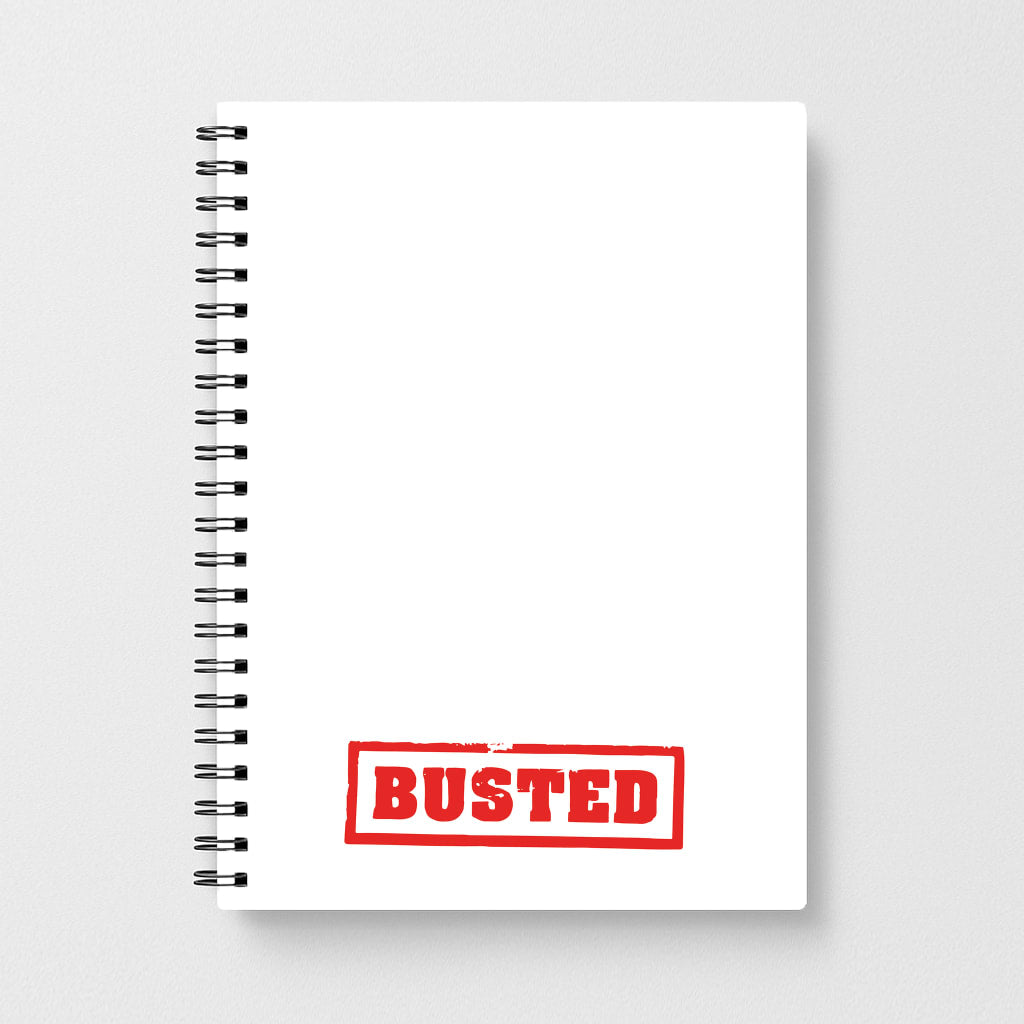 Band Logo - Bust Band Notebook