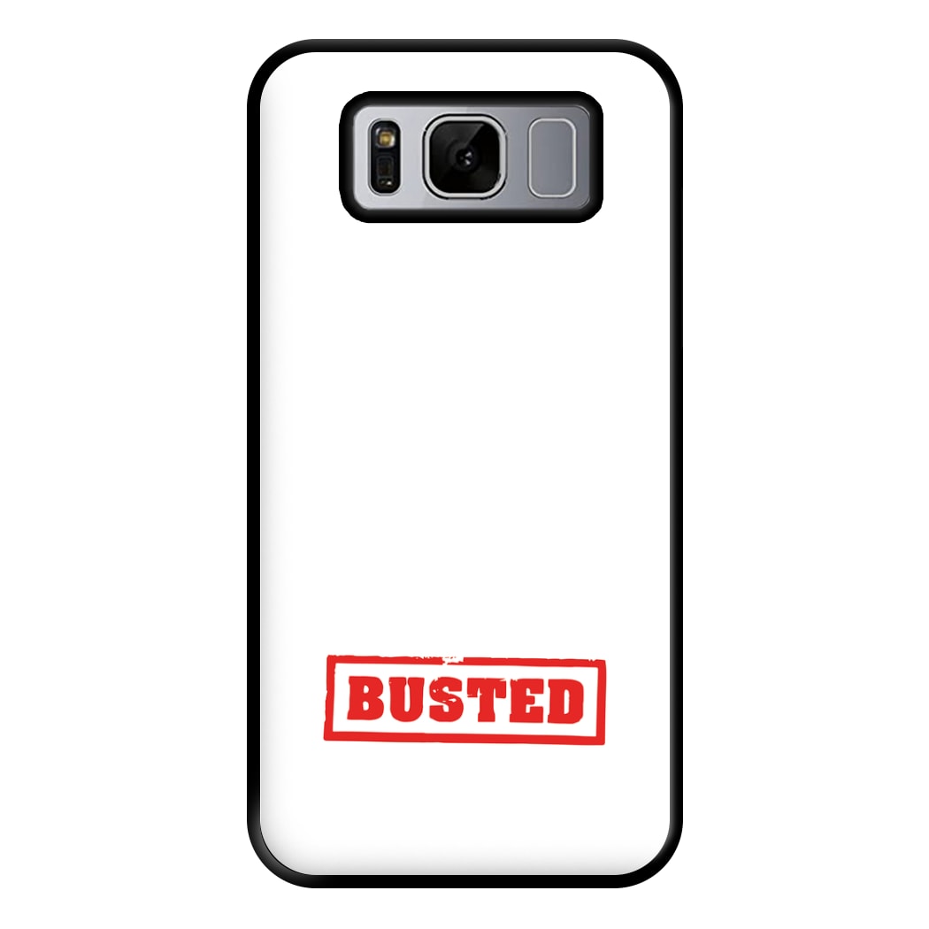 Band Logo - Bust Band Phone Case for Galaxy S8 Plus