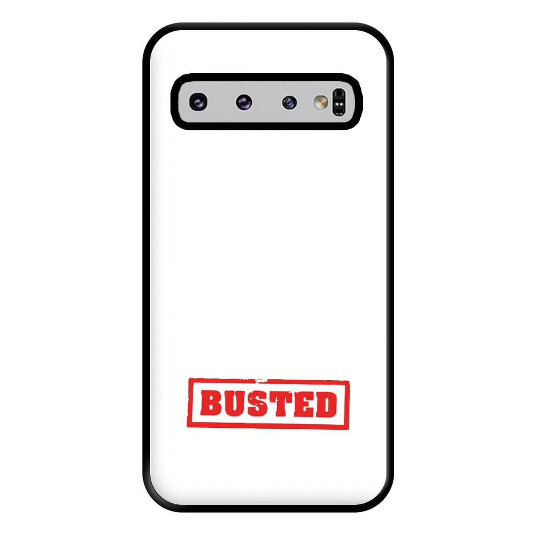 Band Logo - Bust Band Phone Case for Galaxy S10 Plus