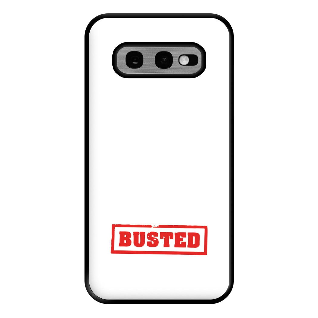 Band Logo - Bust Band Phone Case for Galaxy S10e