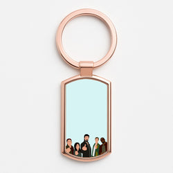The Boys Rose Gold Keyring