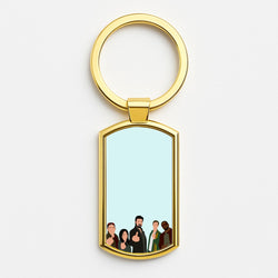The Boys Gold Keyring